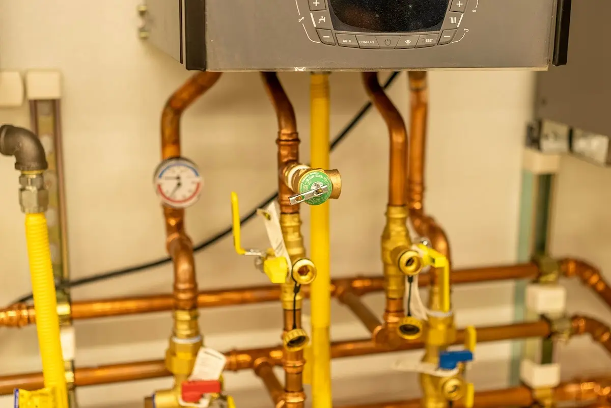 Licensed technician providing Slab Leak Repair for a homeowner in Gloucester Point